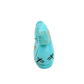 Zuni Turquoise Corn Maiden Fetish - Turquoise & Tufa
