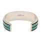 Larry Loretto Bracelet of Turquoise Channel Inlay
