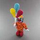 Hand-Beaded Zuni Clown By Farlan Quetawki - Turquoise & Tufa
