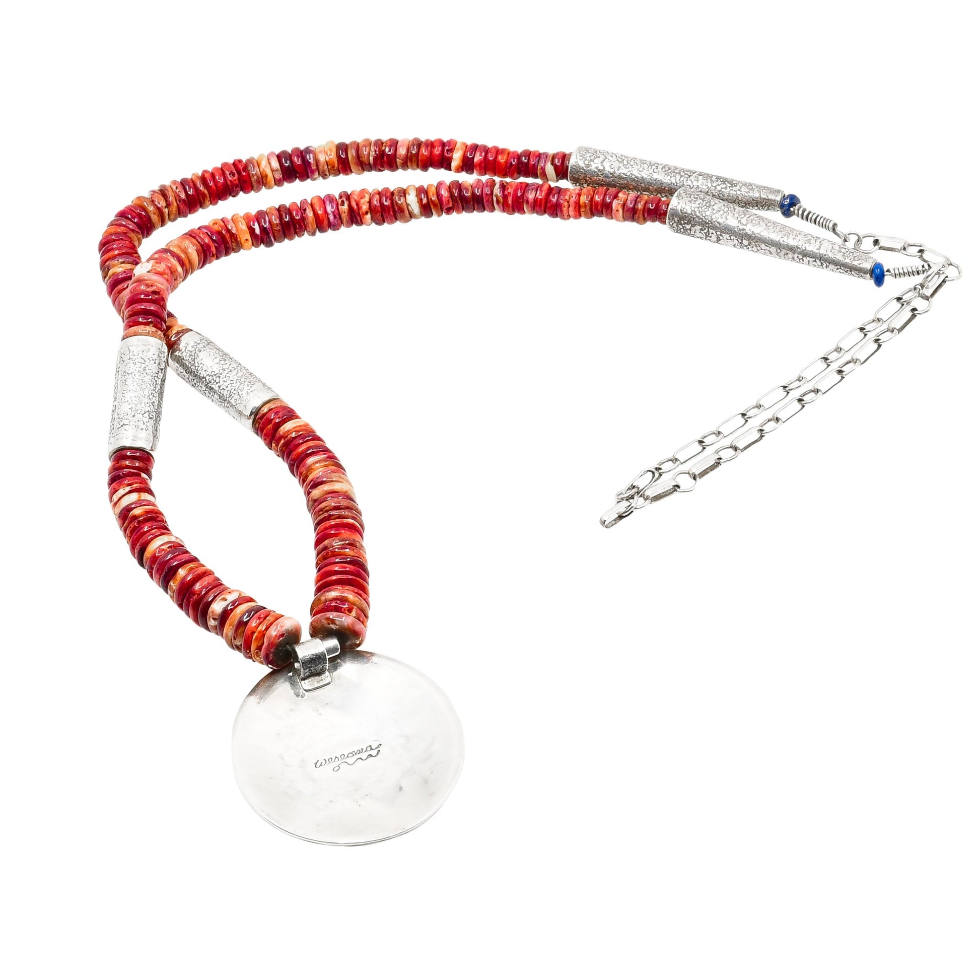 Vintage Hopi Necklace by Phillip Sekaquaptewa or Weseoma - Turquoise & Tufa